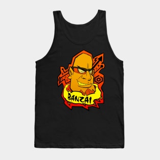 BANZAI! Goji Rokkaku gold Tank Top